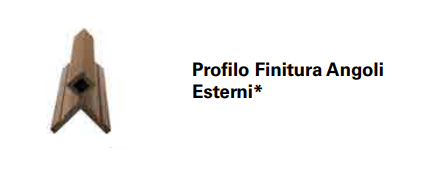 Déco Ultrashield PROFILO FINITURA ANGOLI ESTERNI TWIX CLASSIC