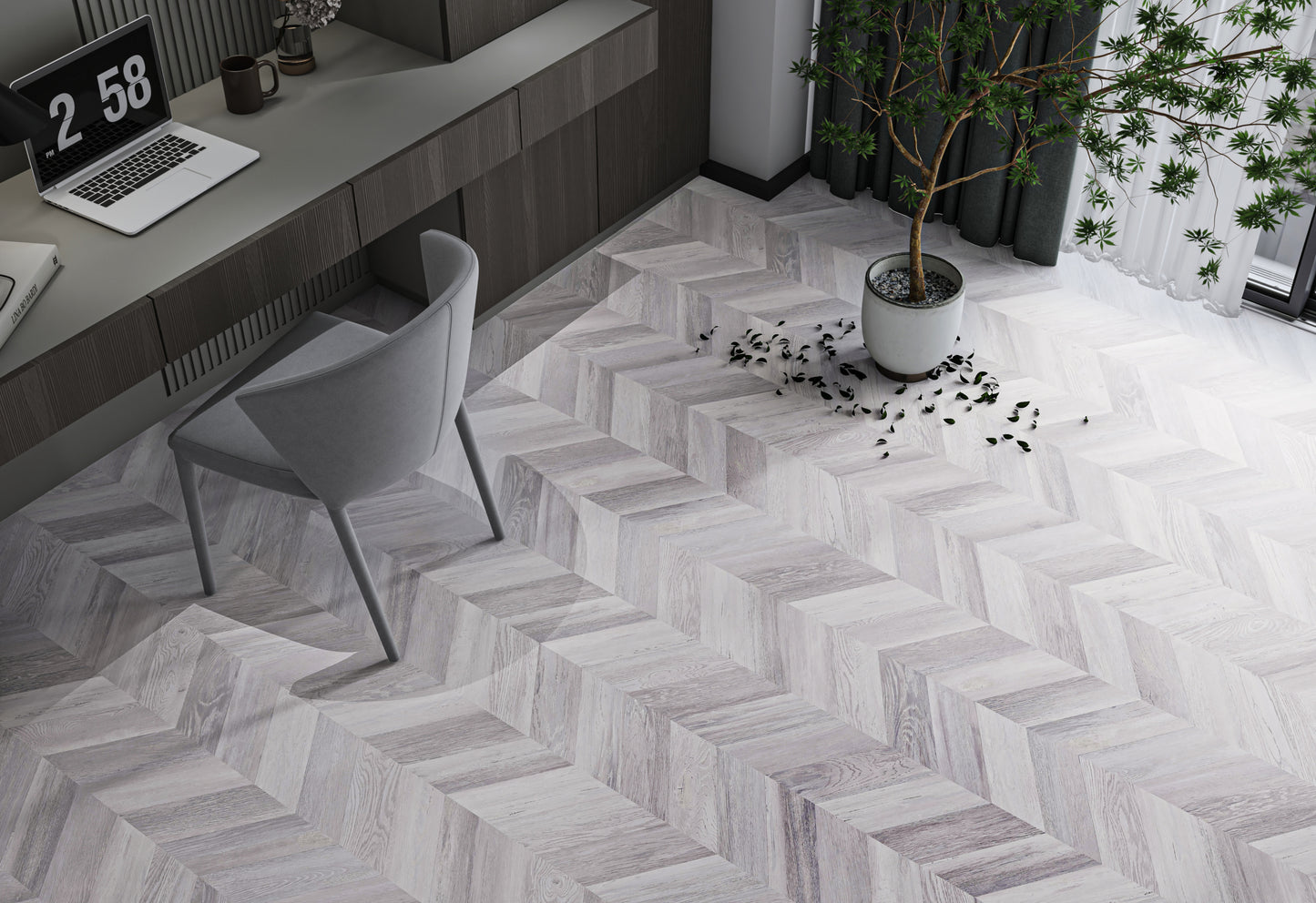 €21,90/mq PAVIMENTO IN LAMINATO ITALWOOD FISHBONE SPINA ALESTA PRK223