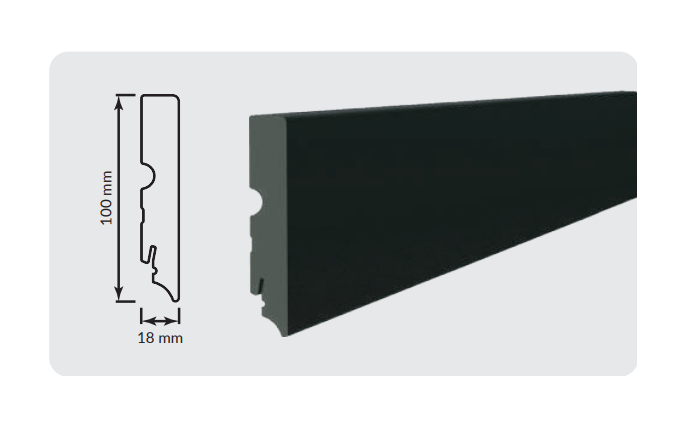R&G DISTRIBUTION SHAPE ACOUSTIC BATTISCOPA FONOASSORBENTE