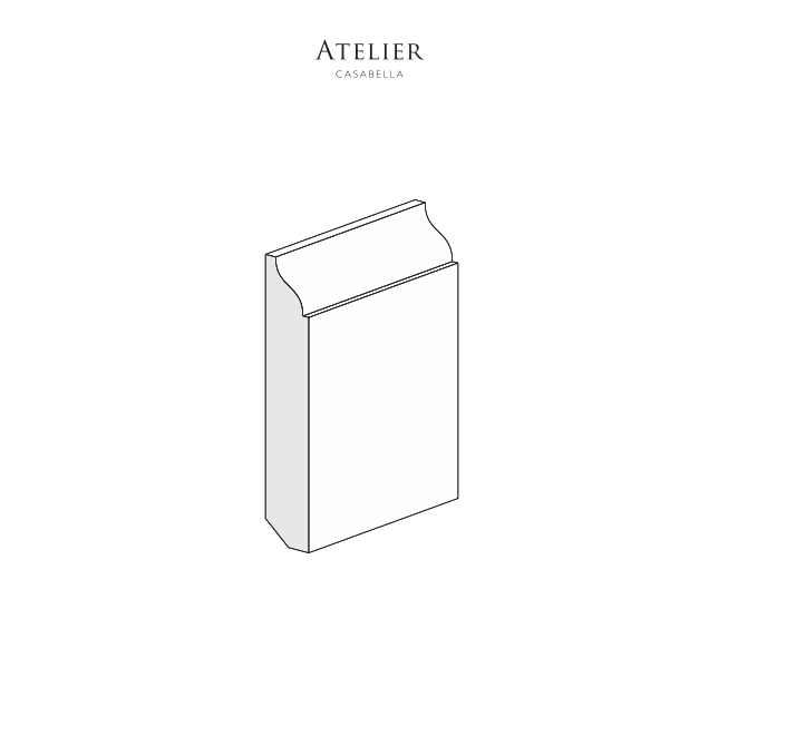 ATELIER CASABELLA BATTISCOPA MASSELLO AYOUS EDITION 100