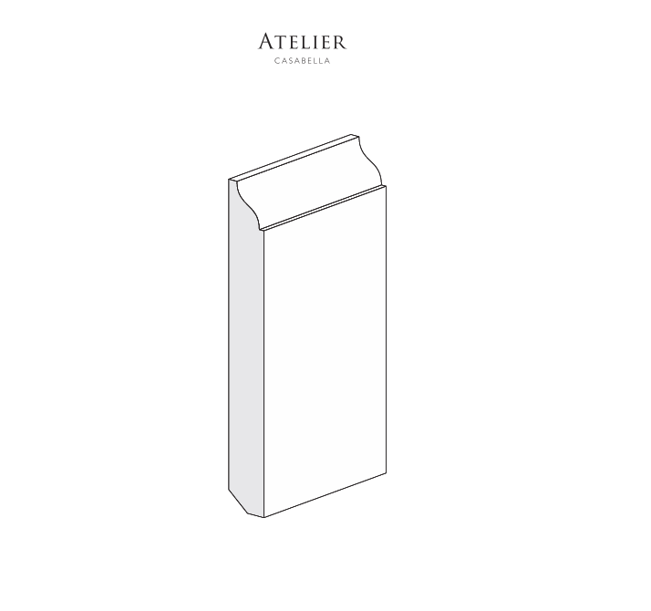 ATELIER CASABELLA BATTISCOPA MASSELLO AYOUS EDITION 140