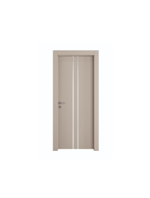PORTA INTERNA PAIL MOD. VETRO LUCE C CAPPUCCINO LACC