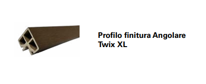 Déco Firerwall PROFILO FINITURA ANGOLARE TWIX XL