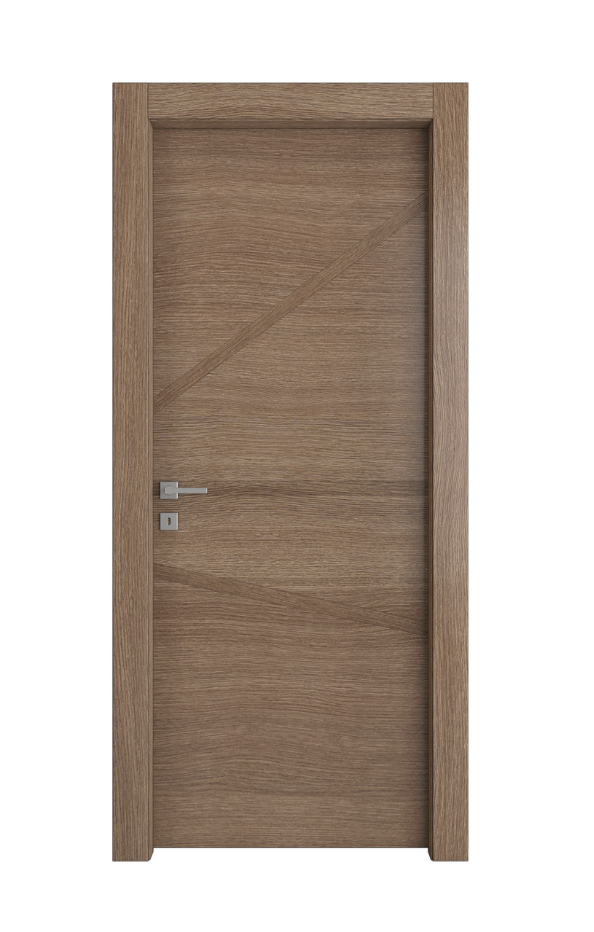 PORTA INTERNA PAIL MOD. GEO AOSTA ROVERE MOCACCINO 3D
