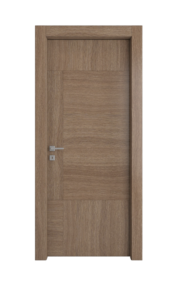 PORTA INTERNA PAIL MOD. GEO CHIETI ROVERE MOCACCINO 3D