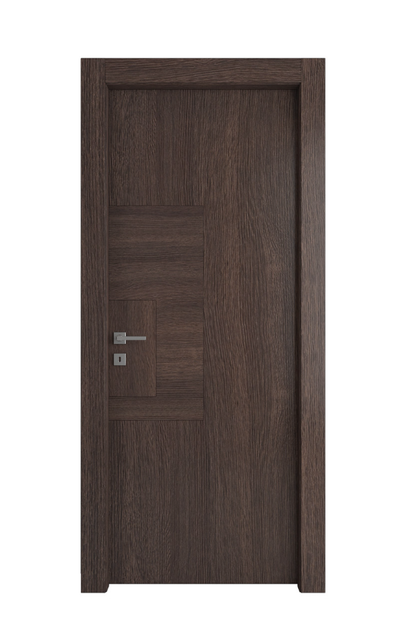 PORTA INTERNA PAIL MOD. GEO NAPOLI ROVERE MOKA 3D