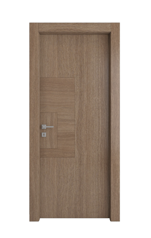PORTA INTERNA PAIL MOD. GEO NAPOLI ROVERE MOCACCINO 3D