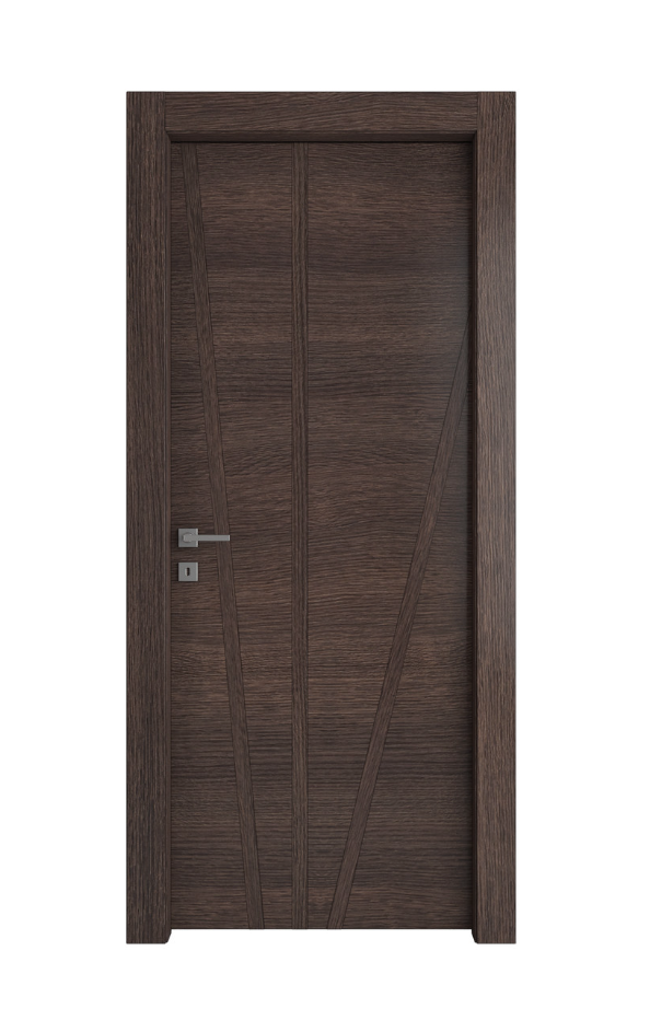 PORTA INTERNA PAIL MOD. GEO TERAMO ROVERE MOKA 3D