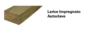 DOGA SUPPORTO IN LARICE IMPREGNATO 55X72