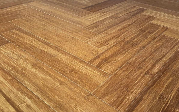 PARQUET BAMBOO SPINA MASSELLO SPAZZOLATA