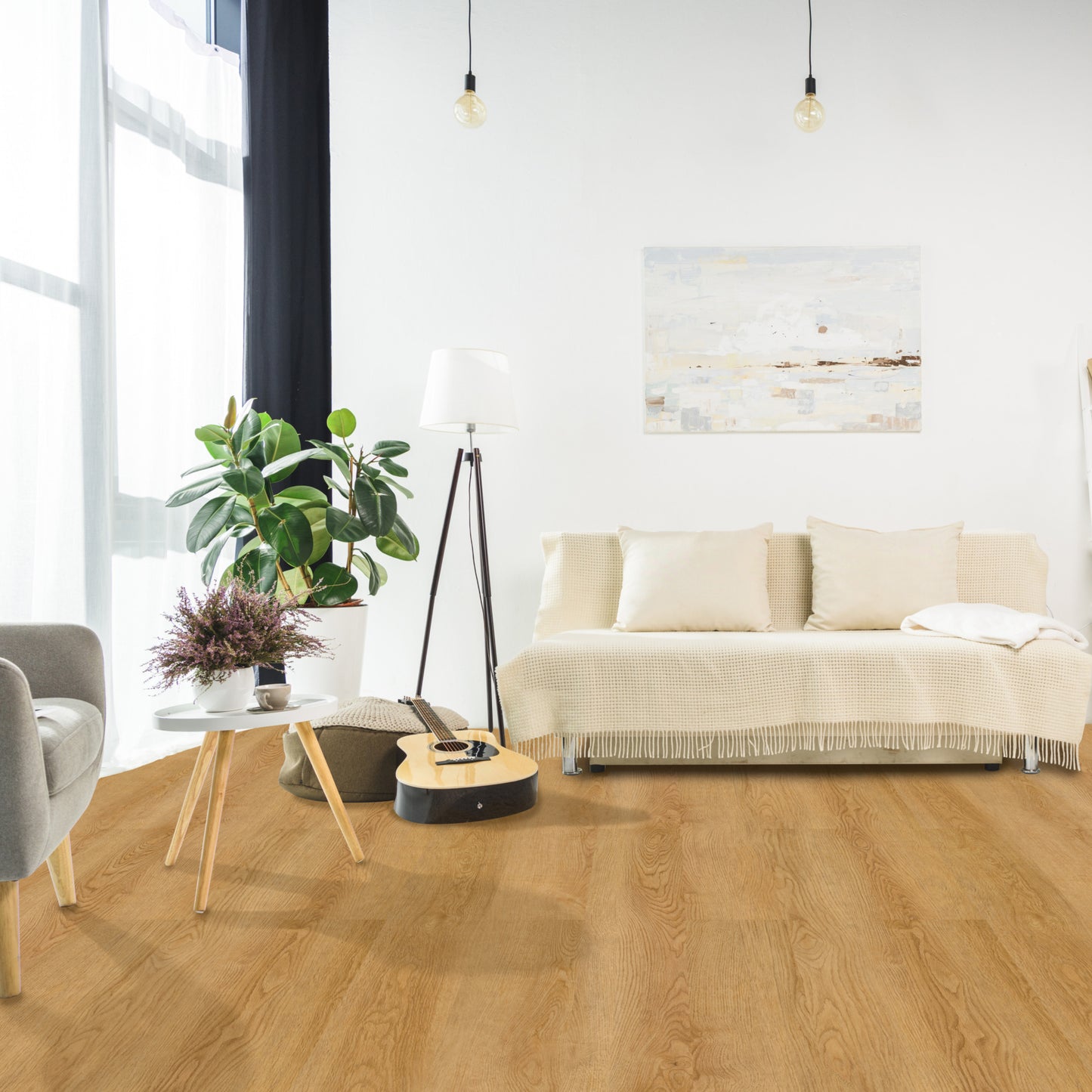 €29,90/mq PAVIMENTO IN SPC ITALWOOD GRIT SPC 5.0 CLASSIC LEGNO PLANATO 1405