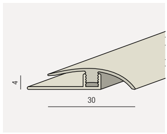 PROFILO A SCIVOLO COORDINATO SPC IDEAL FLOOR