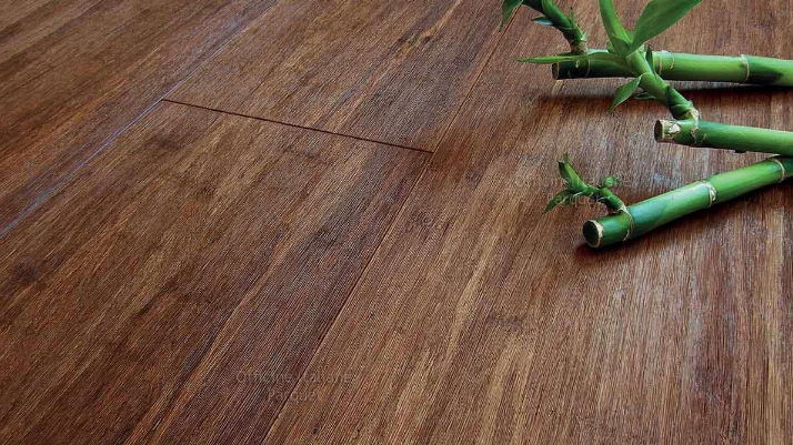PARQUET BAMBOO OFFICINE ITALIANE ARTIGIANALE STRAND WOVEN NOCE SNO