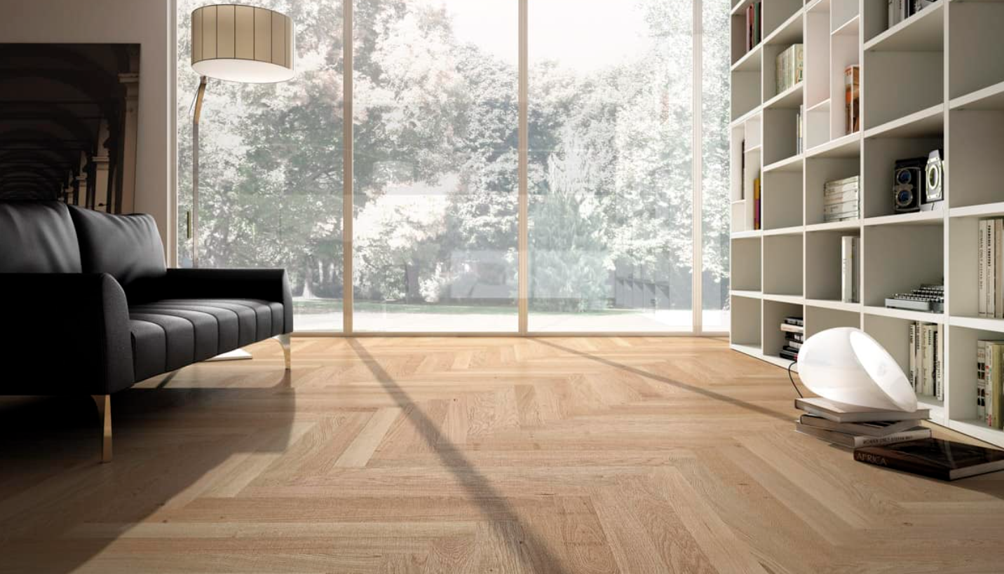 PARQUET OFFICINE ITALIANE ROVERE SPINA ITALIANA 90° R-S90-V1 AB - 600x90x10/3 mm