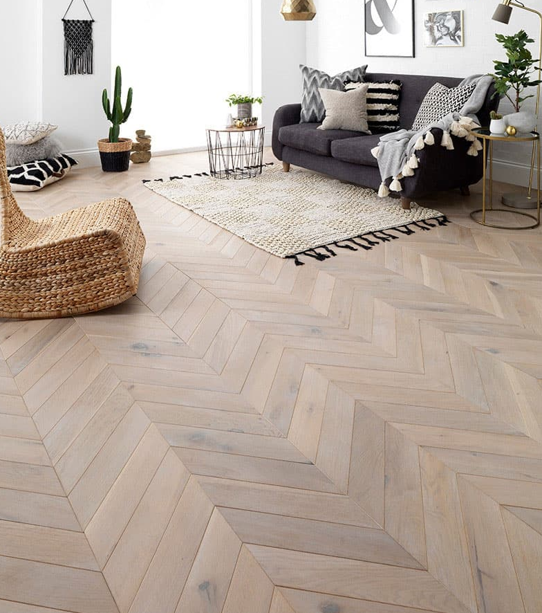 PARQUET OFFICINE ITALIANE ROVERE NATURALIZZATO SPINA UNGHERESE 60° R-S60-N12 ABC - 720x125x10/3 mm