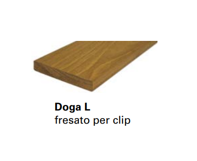 LEGNI NATURALI DOGA L TEAK 19x120mm