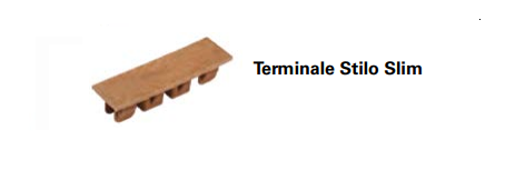 TERMINALE FRANGISOLE ULTRASHIELD STILO SLIM - 108X31 mm