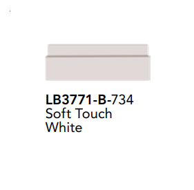 PROFILO TERMINALE X RIVESTIMENTO R&G LB3771-B DESTRO