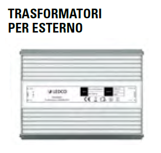 TRASFORMATORE IP67 - 48V DECO MOOVE/TWIX PER ESTERNO 100/200/300W