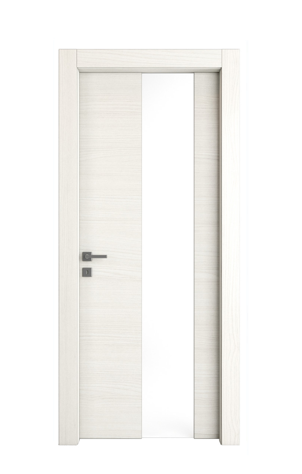 PORTA INTERNA PAIL MOD. VETRO ASIMMETRICO OLMO ARTICO