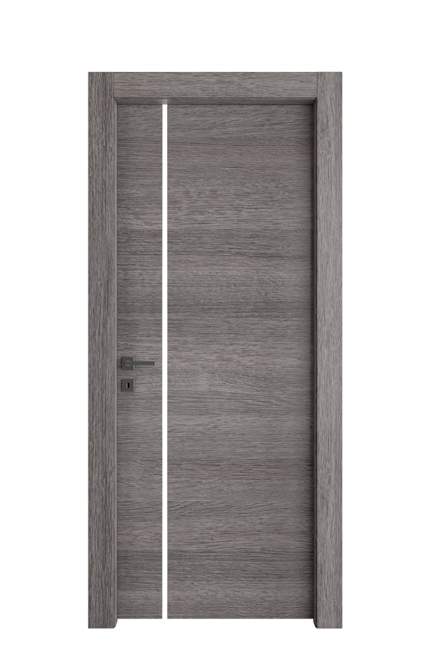 PORTA INTERNA PAIL MOD. VETRO LUCE A ROVERE CITY 3D