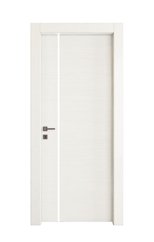 PORTA INTERNA PAIL MOD. VETRO LUCE A BIANCO SCULTURA