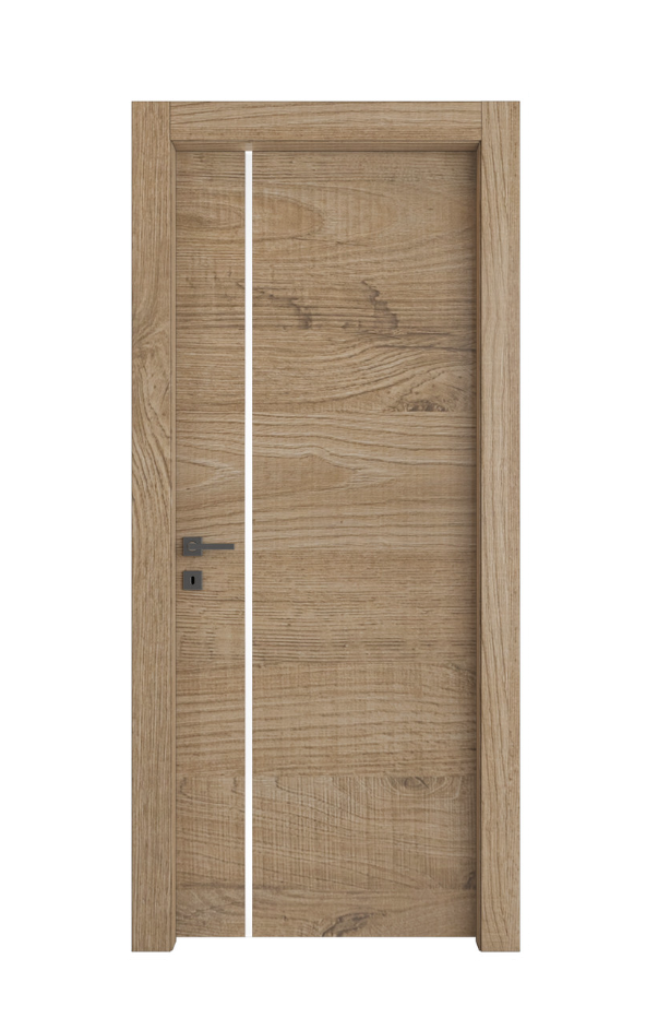 PORTA INTERNA PAIL MOD. VETRO LUCE A QUERCIA LAGA