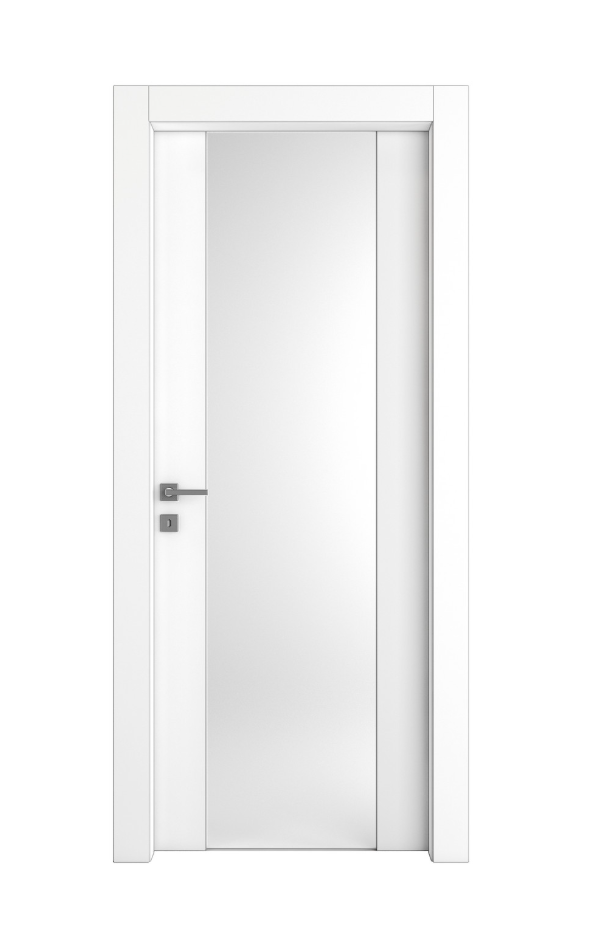 PORTA INTERNA PAIL MOD. VETRO SIMMETRICO BIANCO