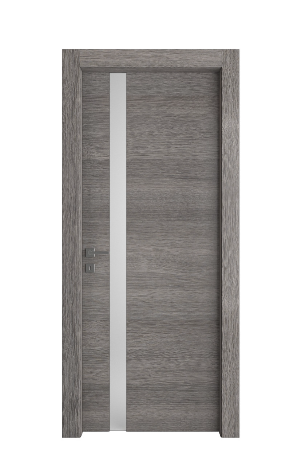 PORTA INTERNA PAIL MOD. VETRO SMALL ROVERE CITY 3D