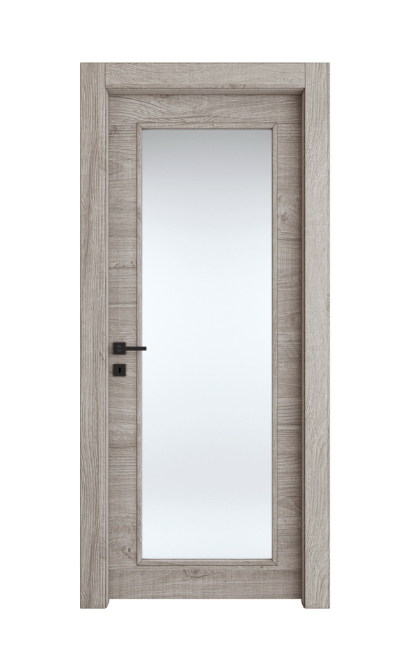 PORTA INTERNA PAIL MOD. VETRO STANDARD QUERCIA GRAN SASSO