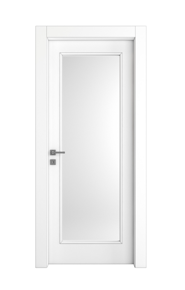 PORTA INTERNA PAIL MOD. VETRO STANDARD BIANCO