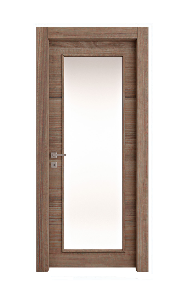 PORTA INTERNA PAIL MOD. VETRO STANDARD CANALETTO