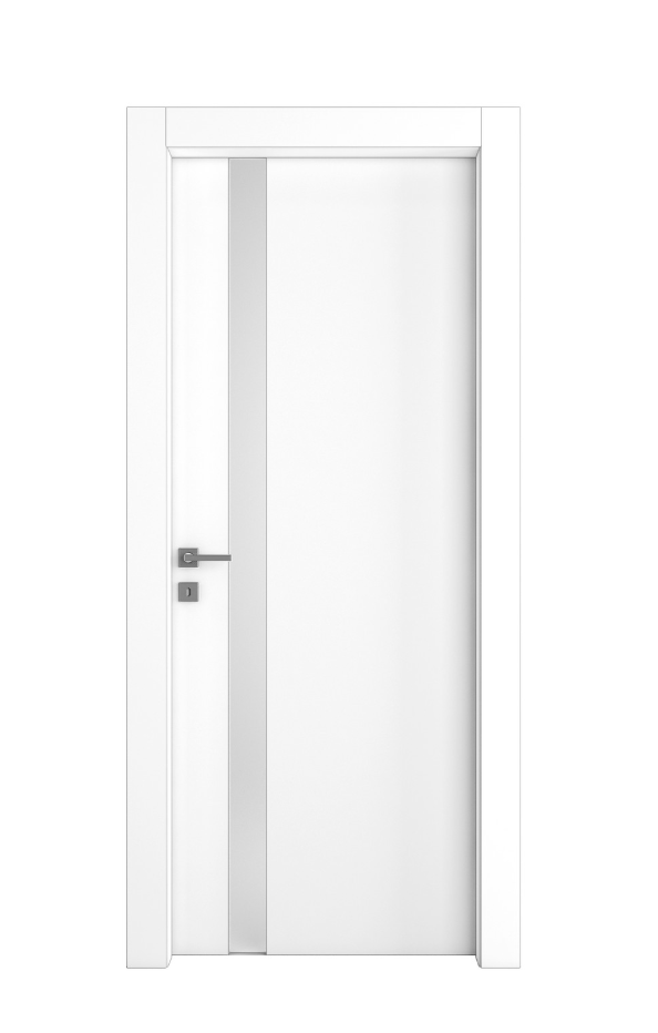 PORTA INTERNA PAIL MOD. VETRO SMALL LACCATO LISCIO