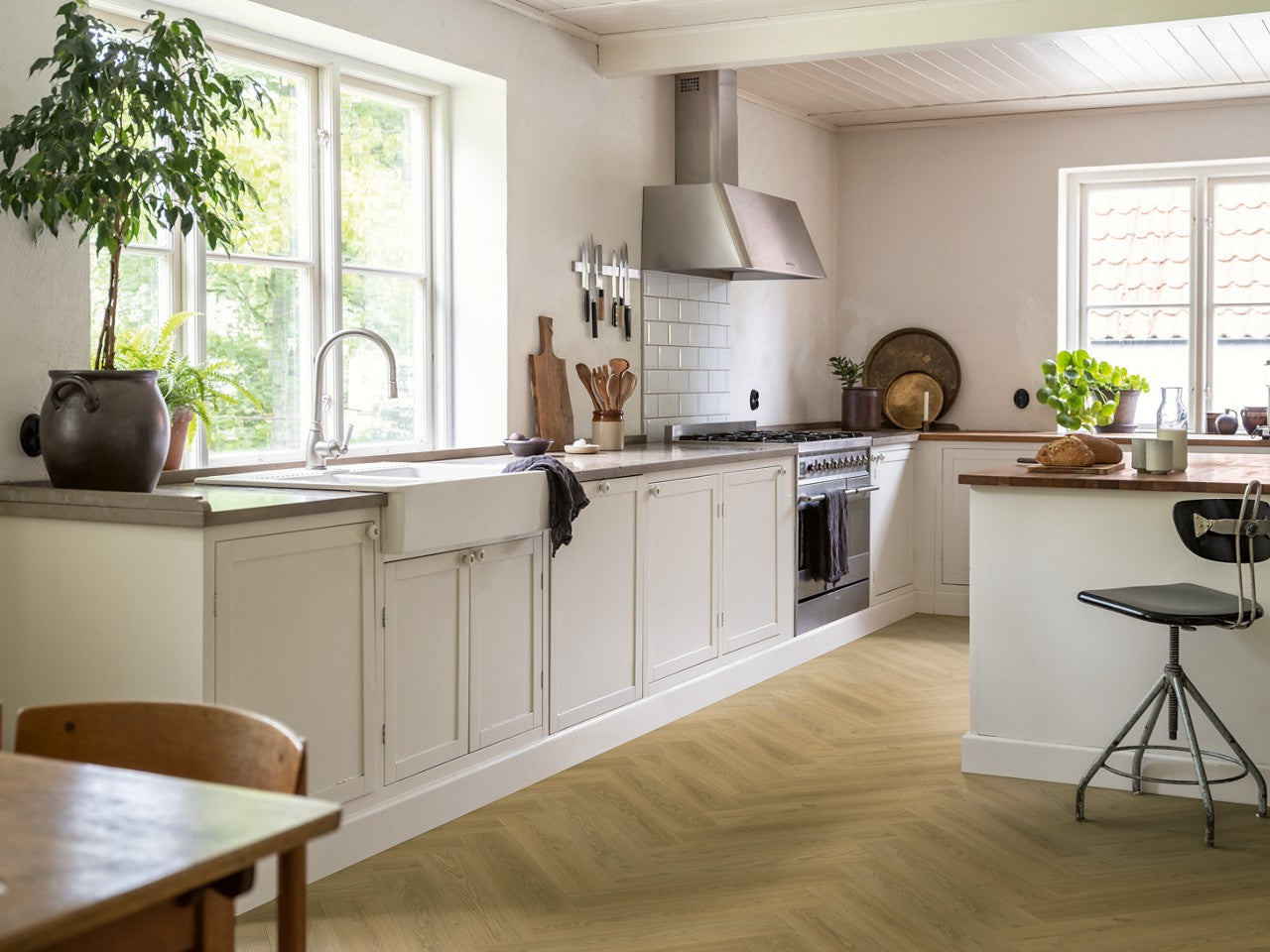 PAVIMENTO IN VINILE AC4 PERGO VORMA PAD PRO ROVERE NORVEGESE BEIGE V4524-40215
