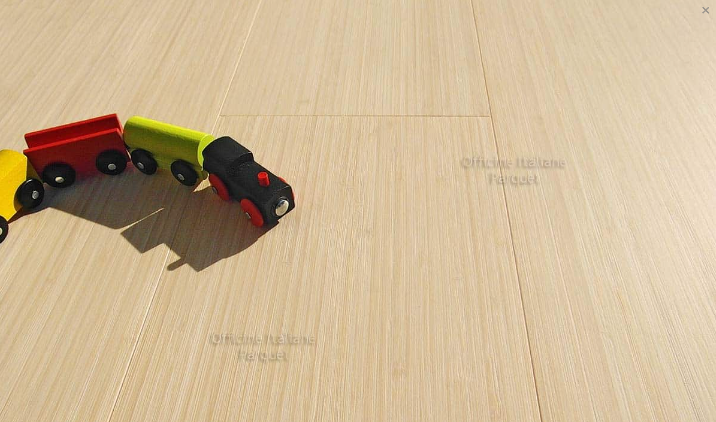 PARQUET BAMBOO OFFICINE ITALIANE ARTIGIANALE NODO STRETTO SBIANCATO VSB
