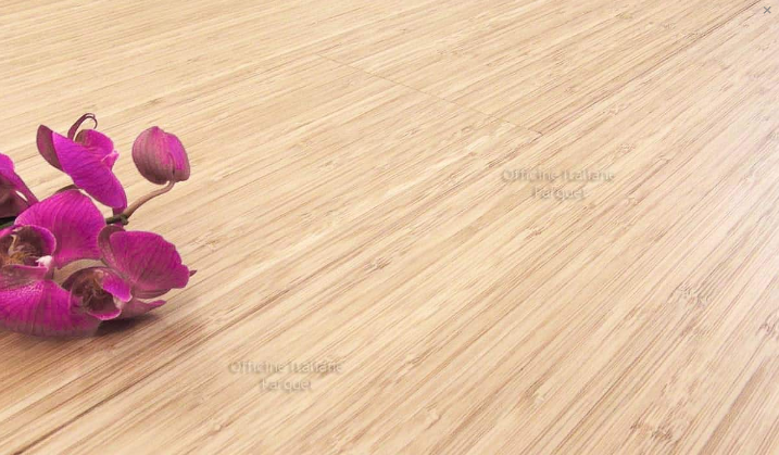 PARQUET BAMBOO OFFICINE ITALIANE ARTIGIANALE NODO STRETTO THERMO LIGHT VTL