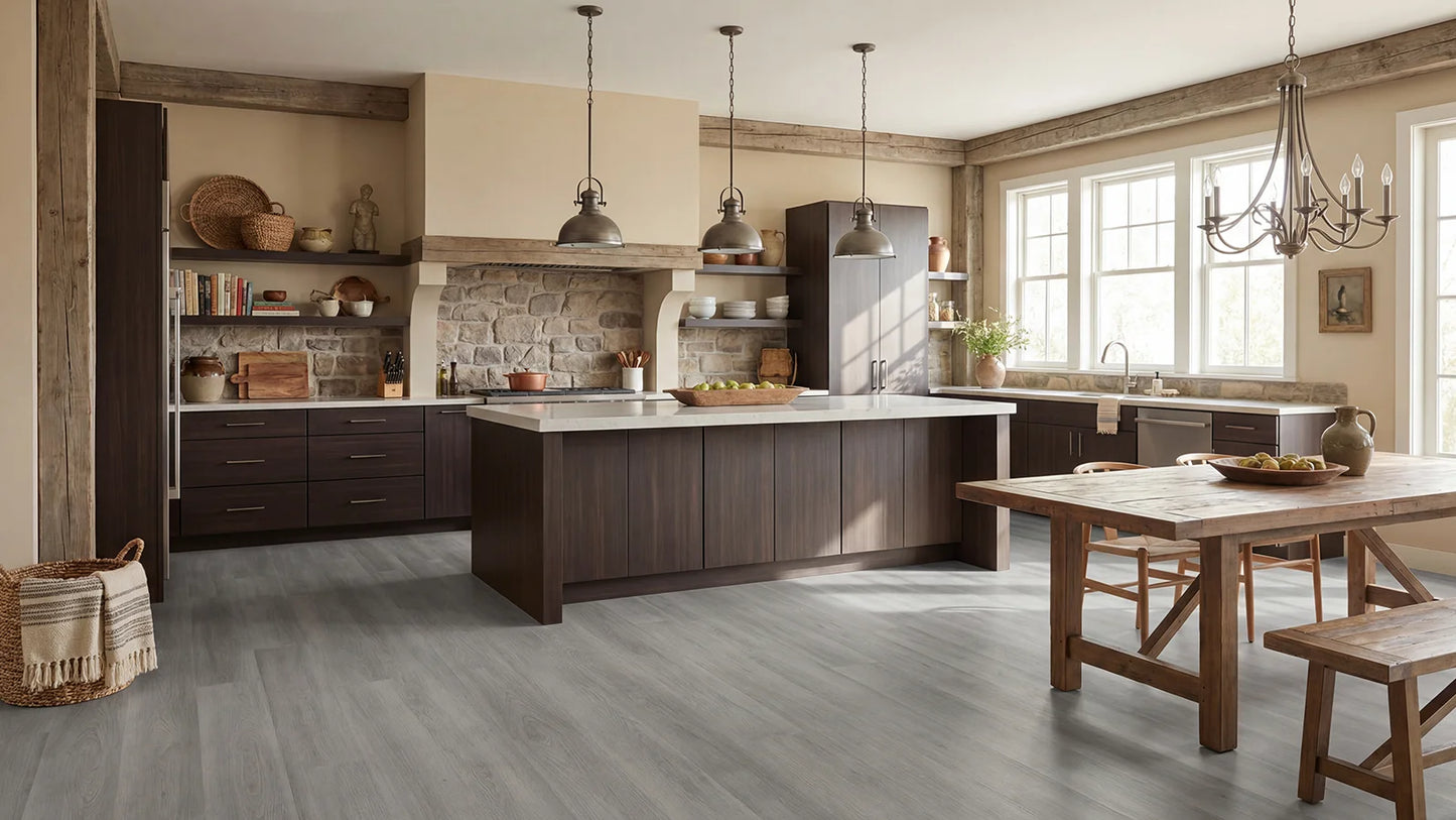 €38,50/mq SPC R&G DISTRIBUTION BE FLOOR EXCELLENCE ROVERE PLATINO