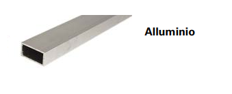 R&G DISTRIBUTION SHAPE X MAGATELLO IN ALLUMINIO 50x20 mm