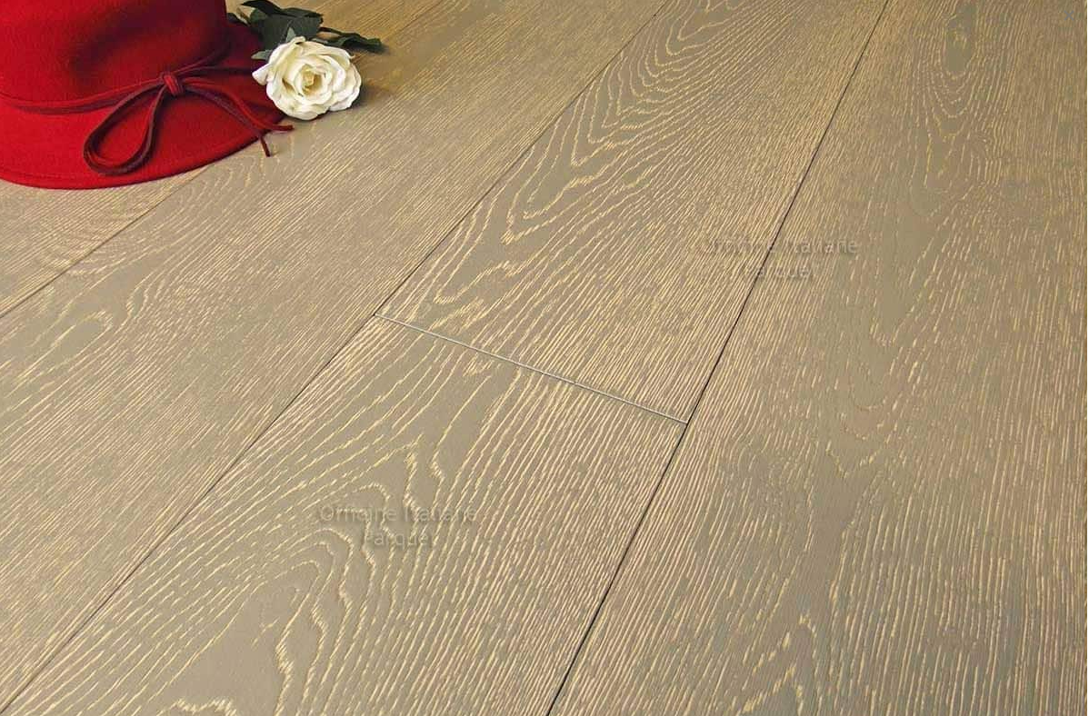 PARQUET OFFICINE ROVERE DECAPATO ANTIQUE GREY