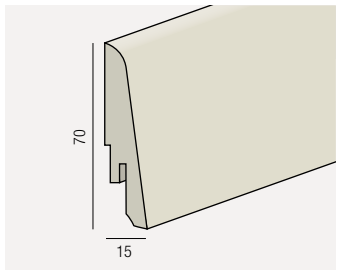 BATTISCOPA IN LAMINATO COORDINATO IDEAL FLOOR