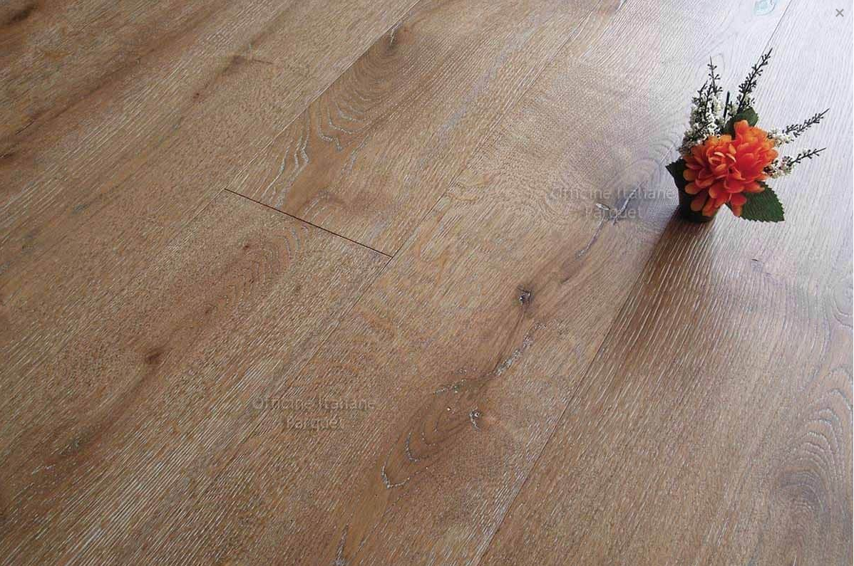 PARQUET OFFICINE ITALIANE MAXIPLANCIA ROVERE DECAPATO BEIGE RcA-RDBG