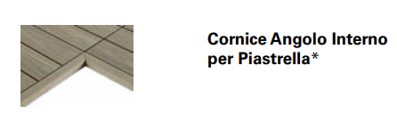 CORNICE ANGOLO INTERNO PER PIASTRELLA