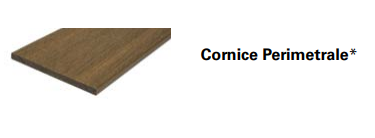 CORNICE PERIMETRALE 138x10 MM