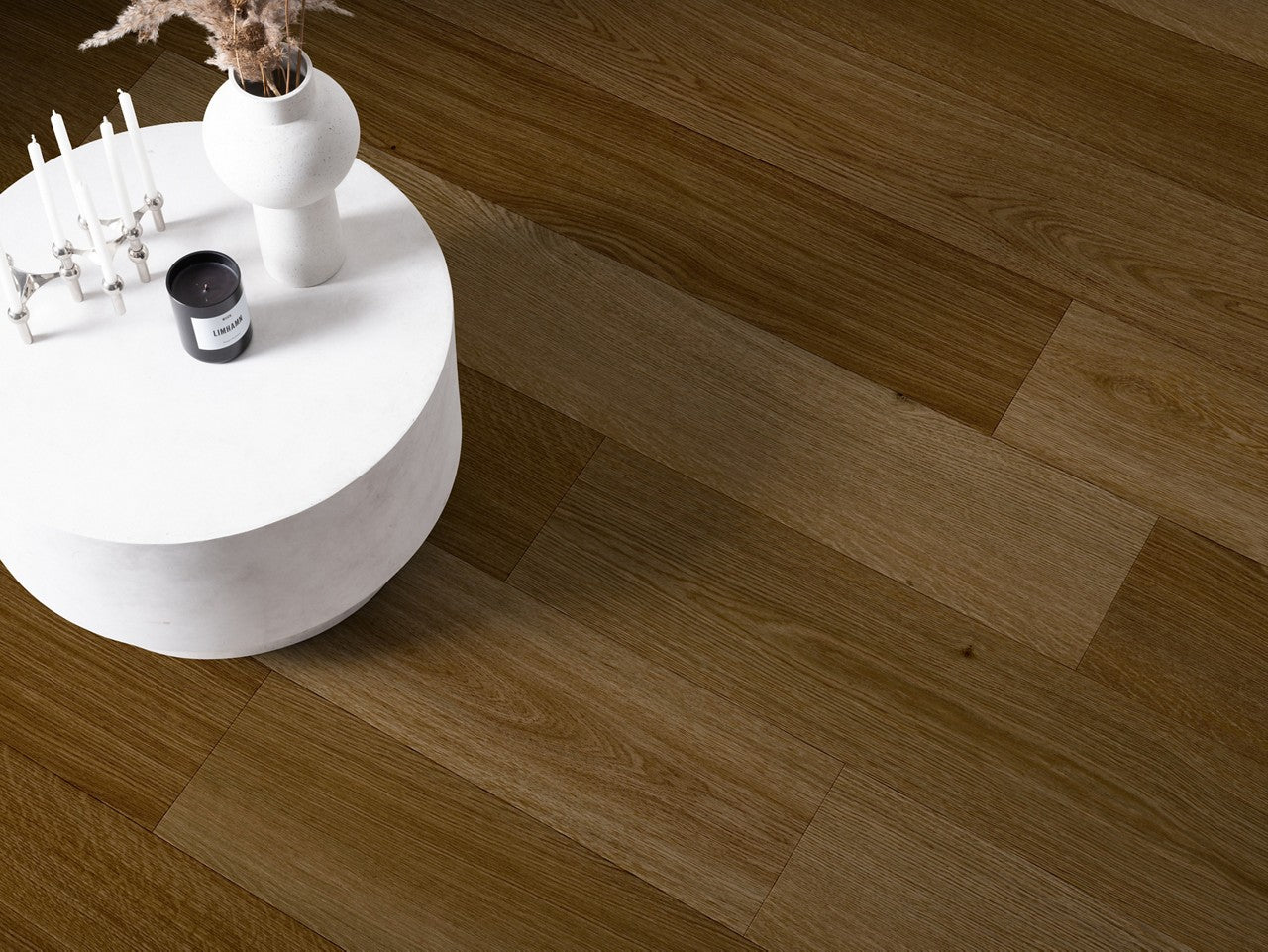 PAVIMENTO IN VINILE AC4 PERGO GLOMMA PAD PRO ROVERE DEL PRATO MARRONE V4431-49247