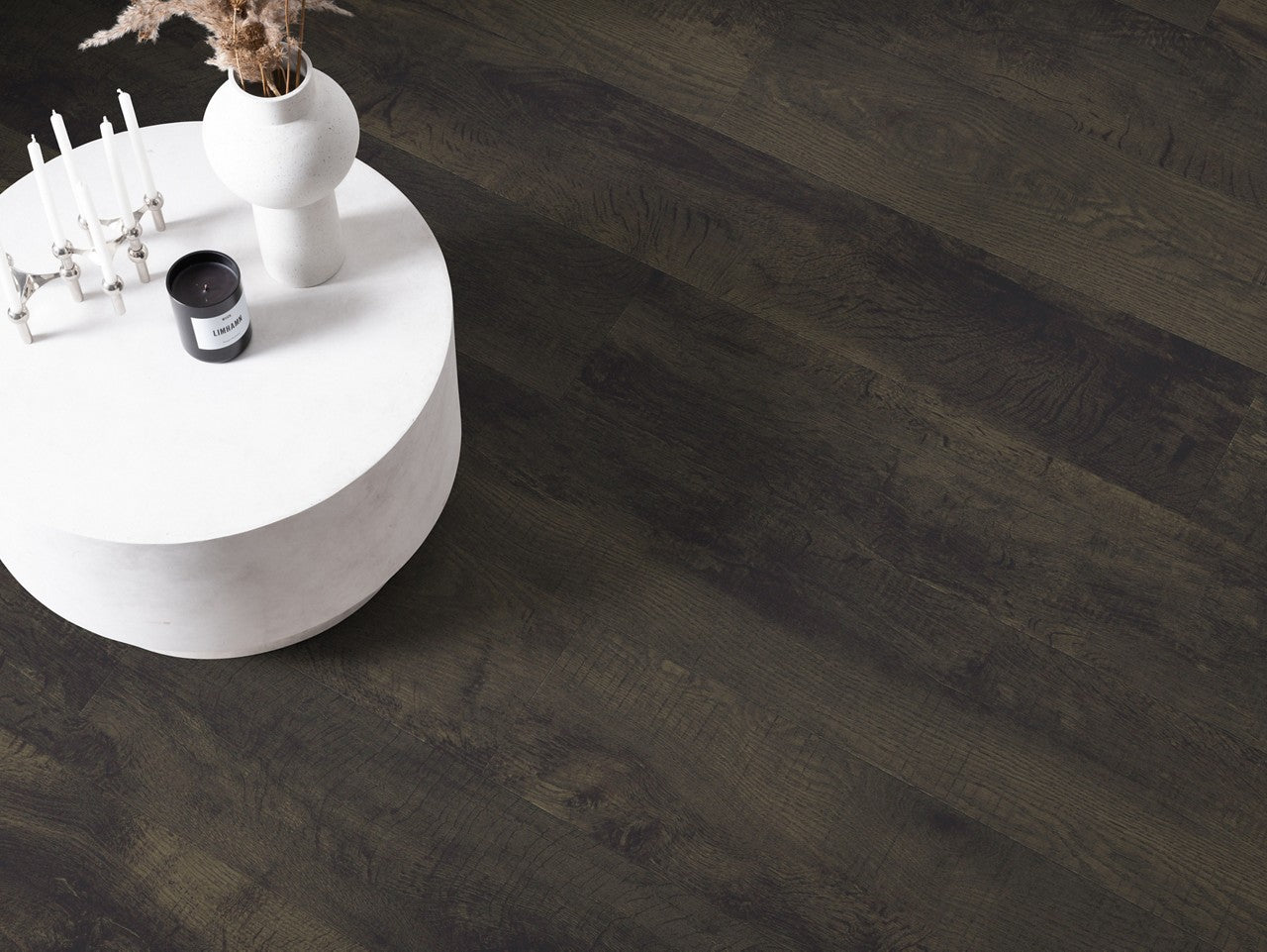 PAVIMENTO IN VINILE AC4 PERGO GLOMMA PAD PRO ROVERE COTTAGE SCURO V4431-49242