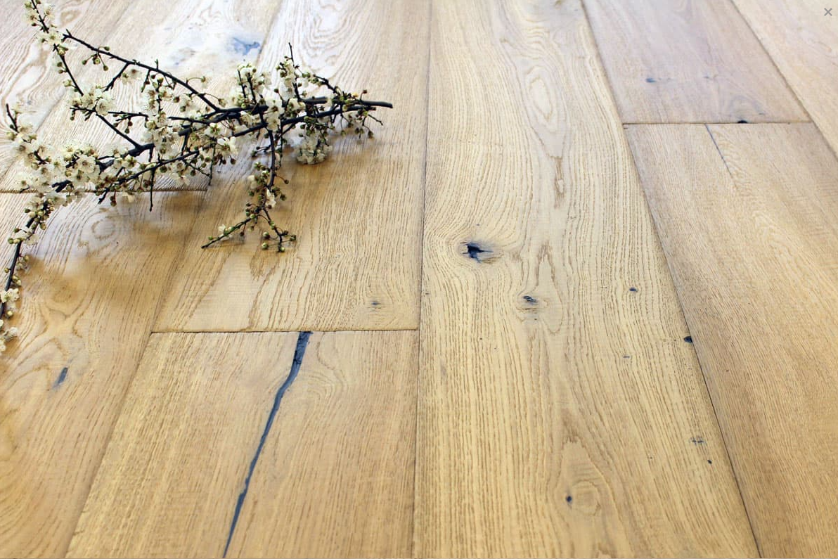 PARQUET OFFICINE ITALIANE MAXIPLANCIA INVECCHIATA ARTIGIANALE ROVERE EFFETTO GREZZO FUME' RcV-RNGS