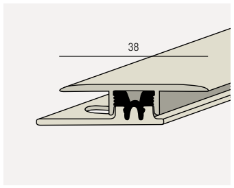 GIUNTO DI DILATAZIONE COORDINATO IDEAL FLOOR