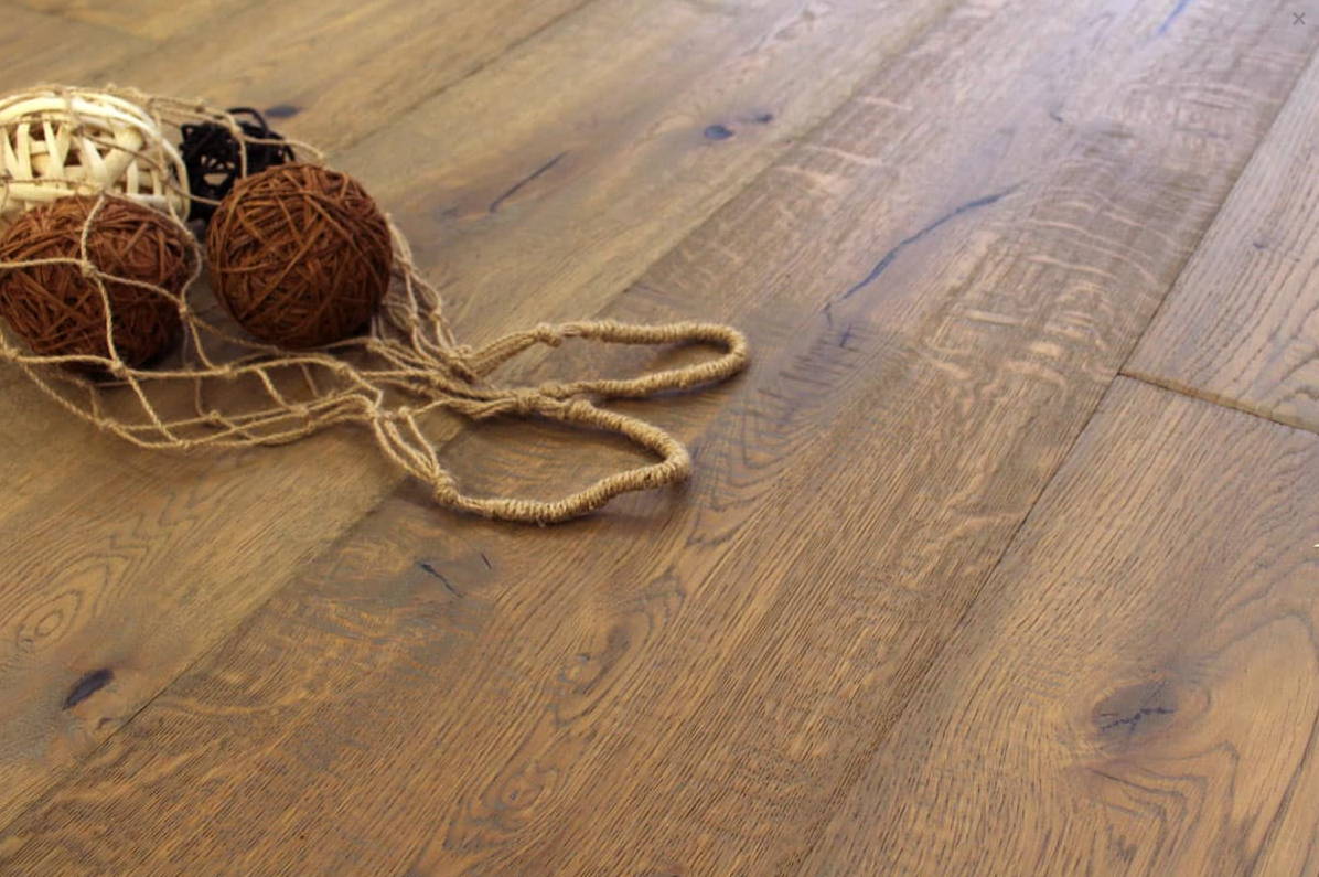 PARQUET OFFICINE ITALIANE MAXIPLANCIA INVECCHIATA ARTIGIANALE ROVERE GRAFITE RcV-RTE