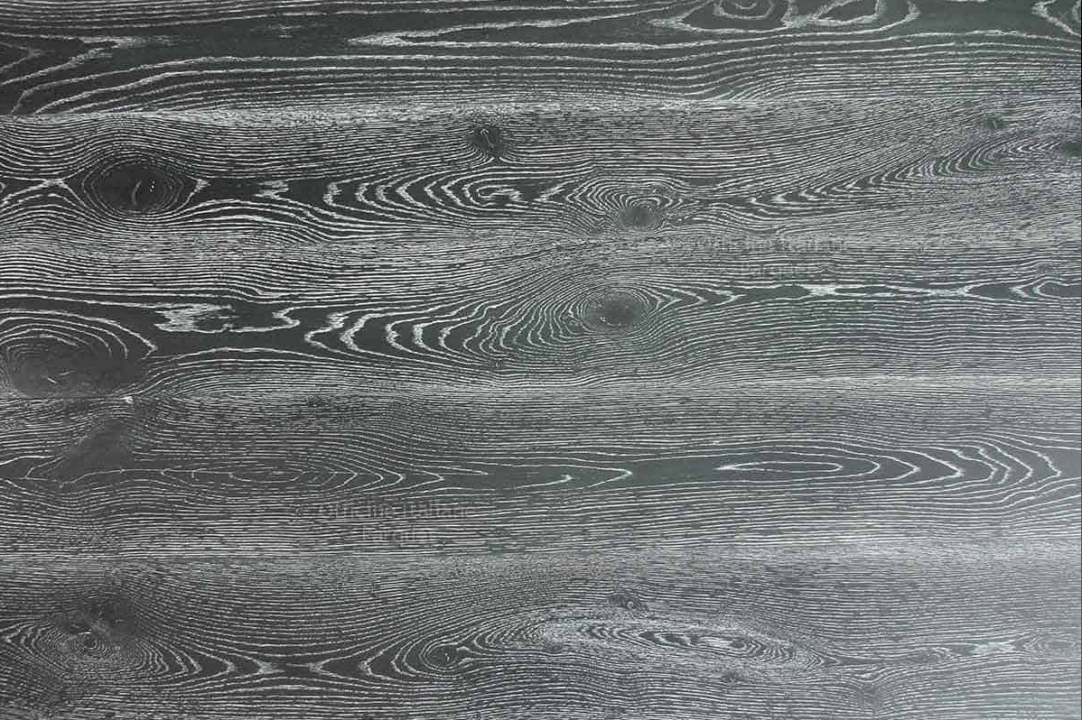 PARQUET OFFICINE ITALIANE MAXIPLANCIA ROVERE DECAPATO GRIGIO SCURO COUNTRY RcA-RCGS