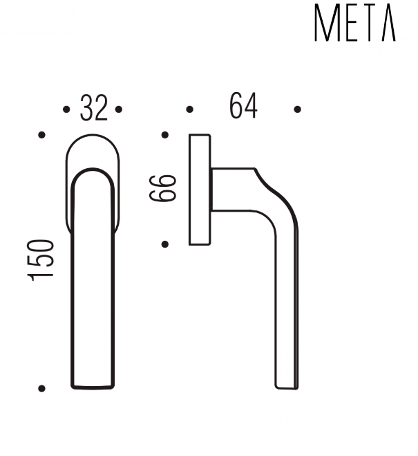 MARTELLINA COLOMBO DESIGN META KG12 DK/SM